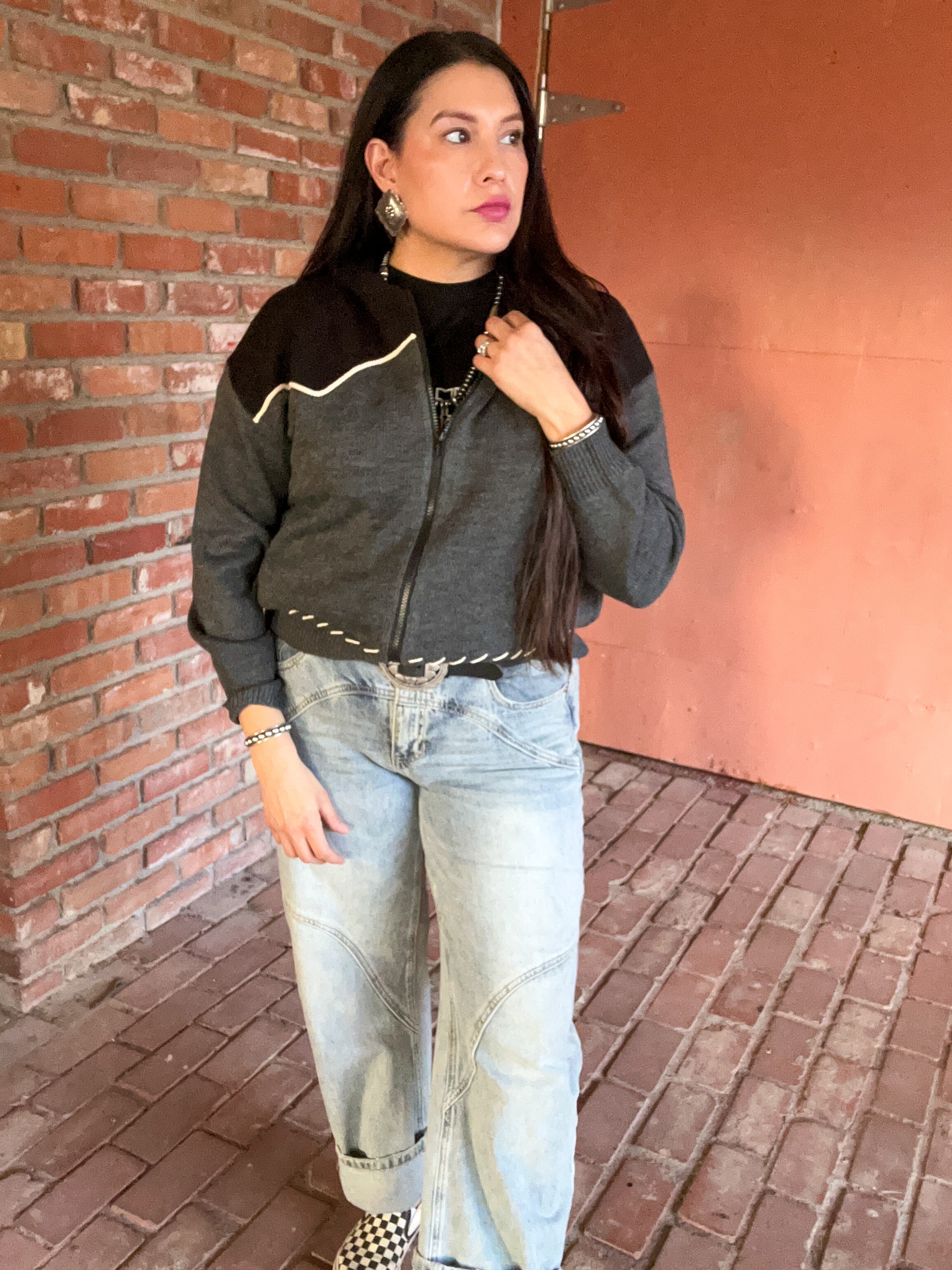 Silverado Bomber Sweater