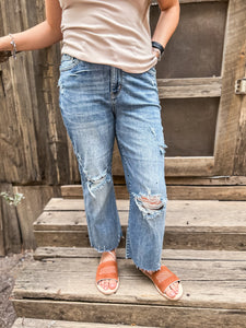 Judy B cropped wide leg