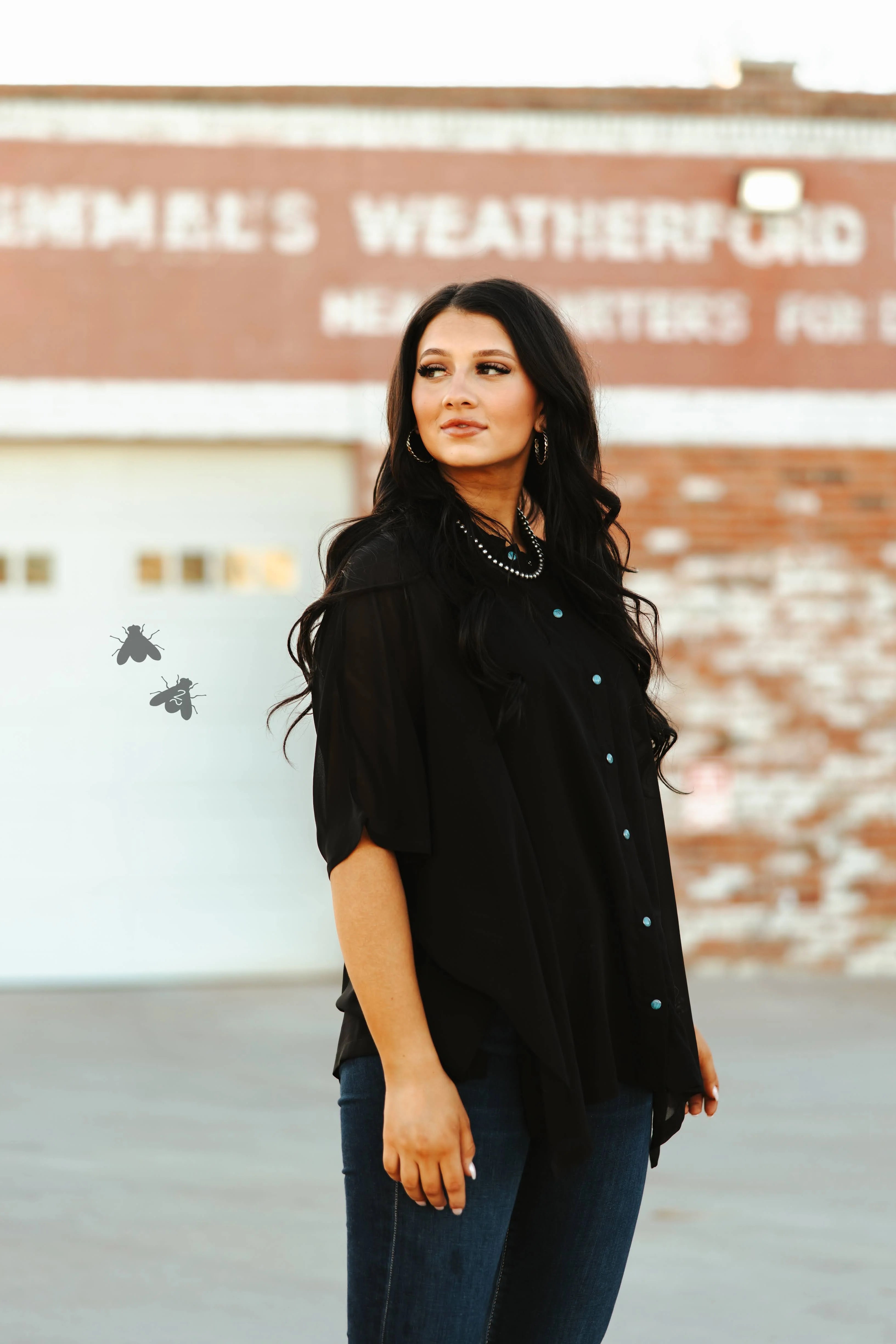 RESTOCKED*Go with the flow top