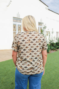 Western Hat Tee