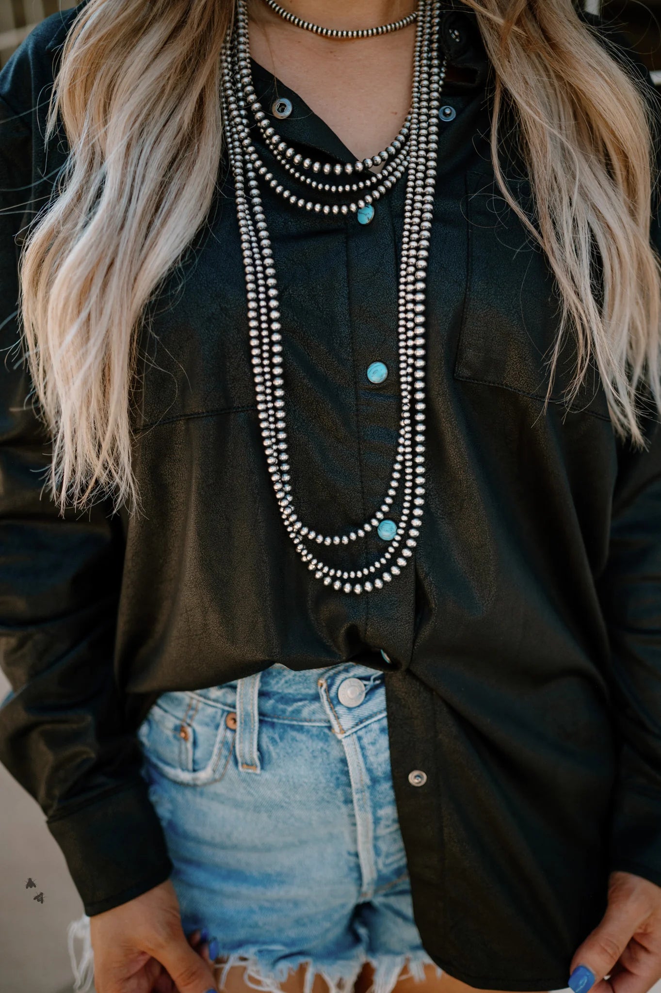 Leather Lux In Midnight