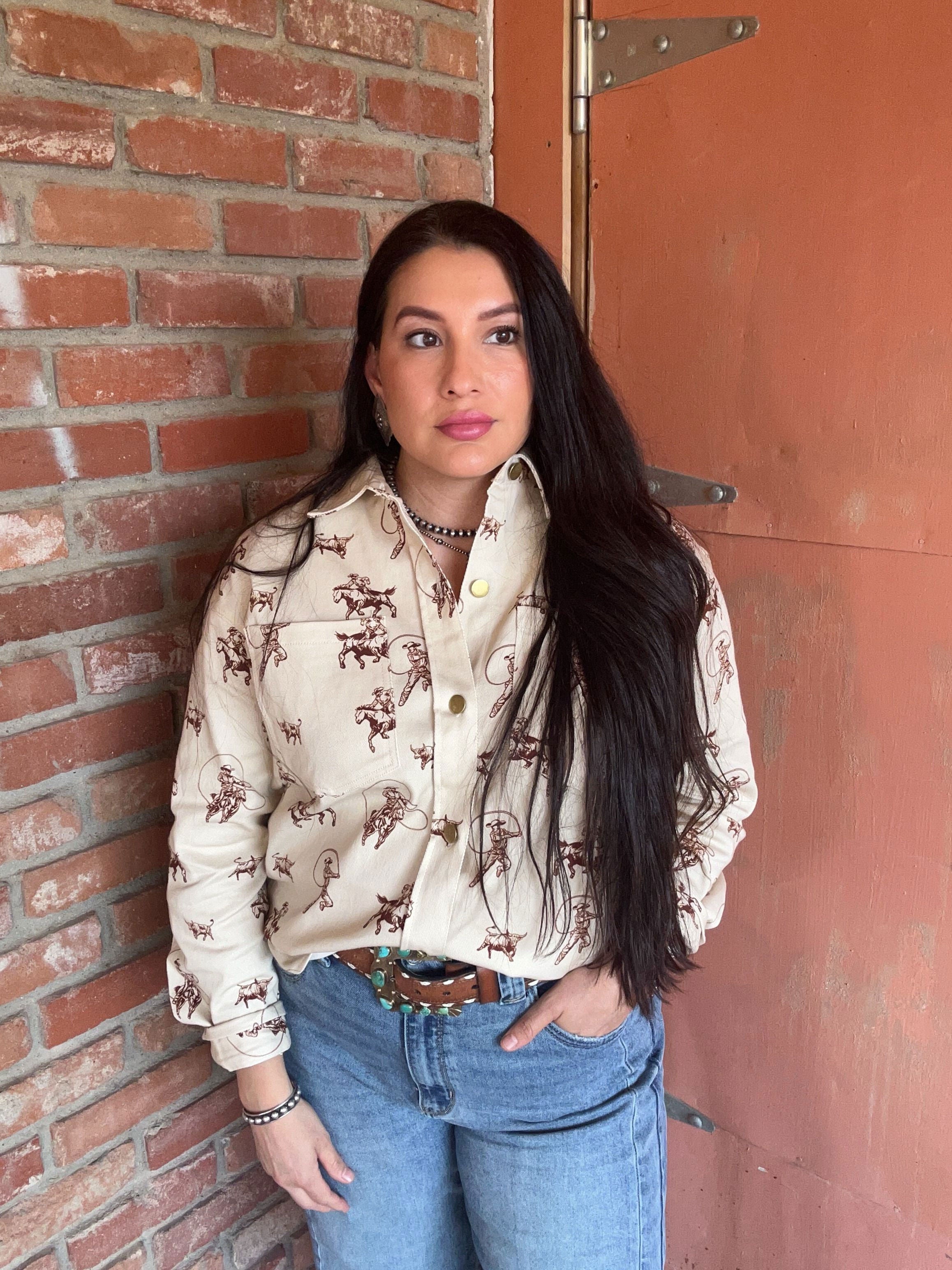 Rodeo round-up shacket