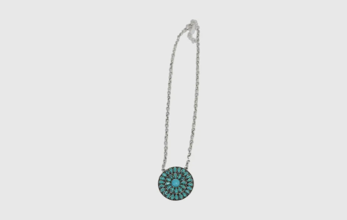 Round Cluster Necklace
