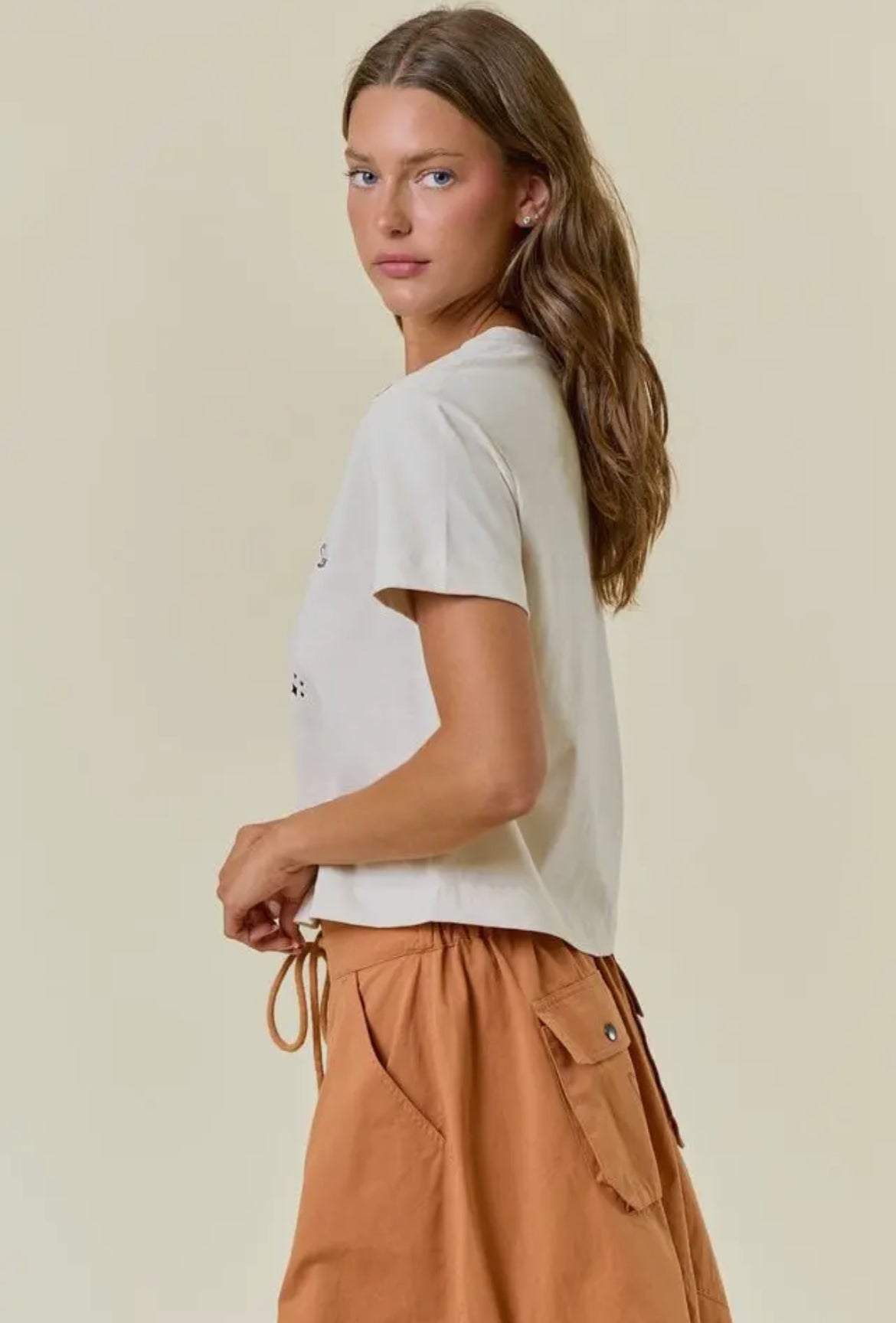 Dainty Cowgirl Embroidered Top