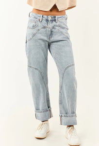 Western Stitch Barrel Jean