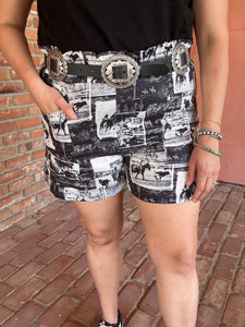 Western Rodeo Shorts