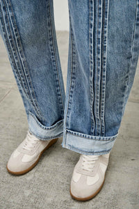 Pleated Barrel Jeans (available for preorder ships Oct 14)