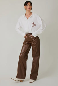 Let’s Ride Embroidered Shirt