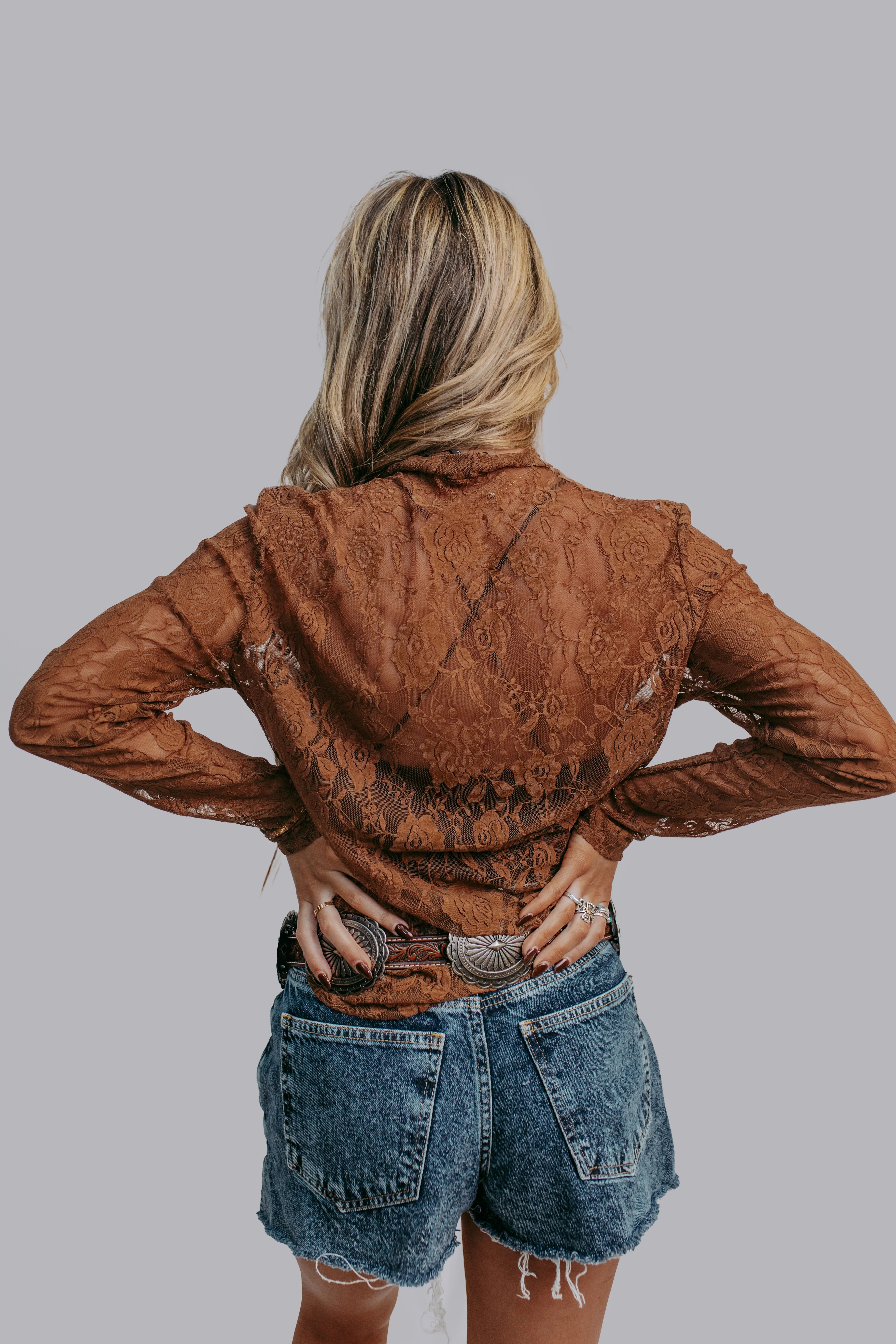 Saddle Lace Top