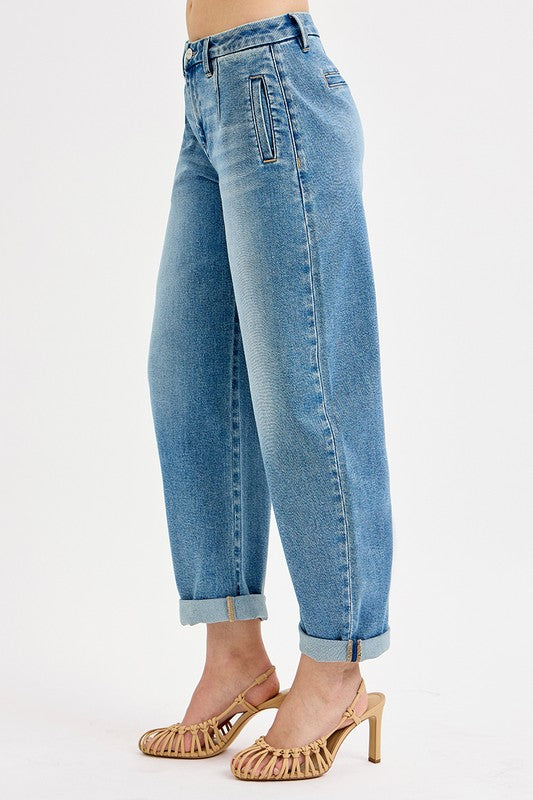 Slouchy Barrel Trouser Jean