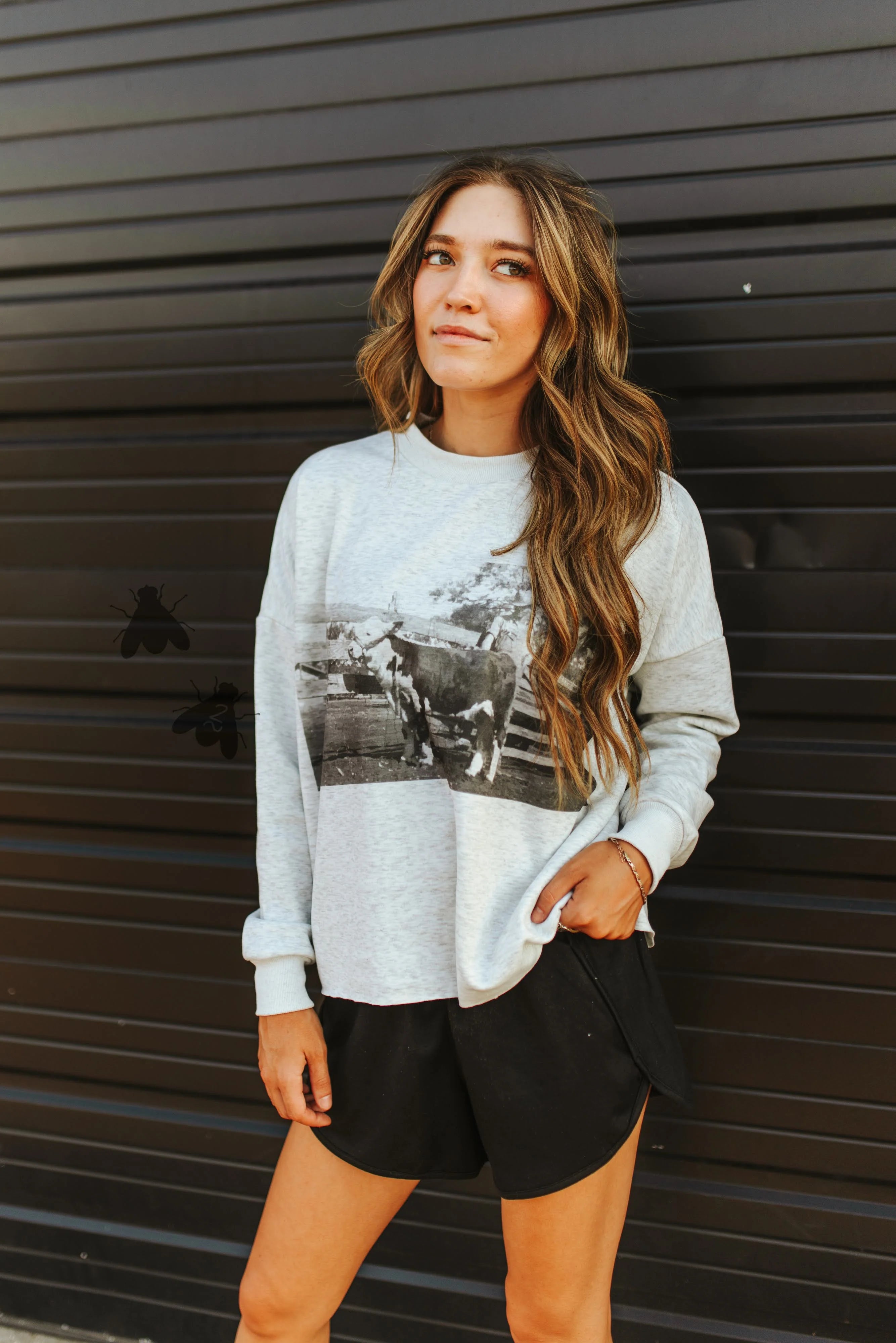 Old school graphic sweatshirt