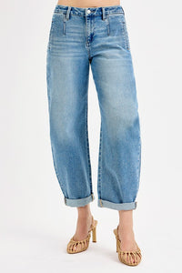 Slouchy Barrel Trouser Jean