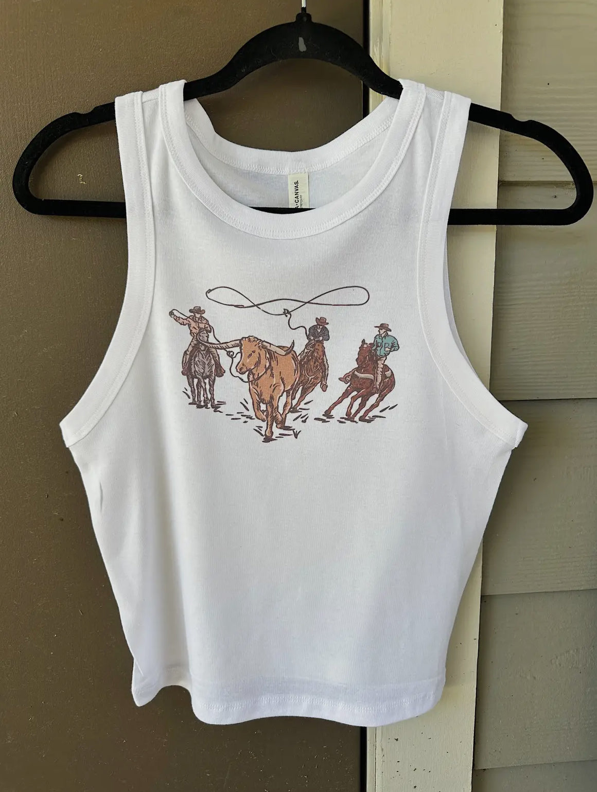 Cowboy Crop Tank
