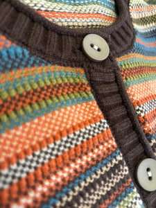 Striped Knit Vest