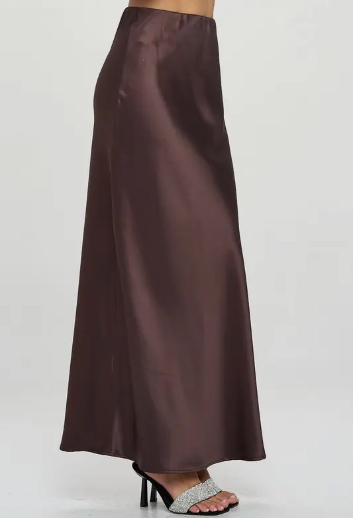 Chocolate Maxi Skirt