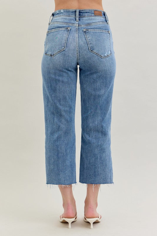 Judy B cropped wide leg