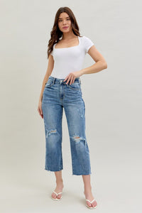 Judy B cropped wide leg
