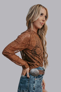 Saddle Lace Top