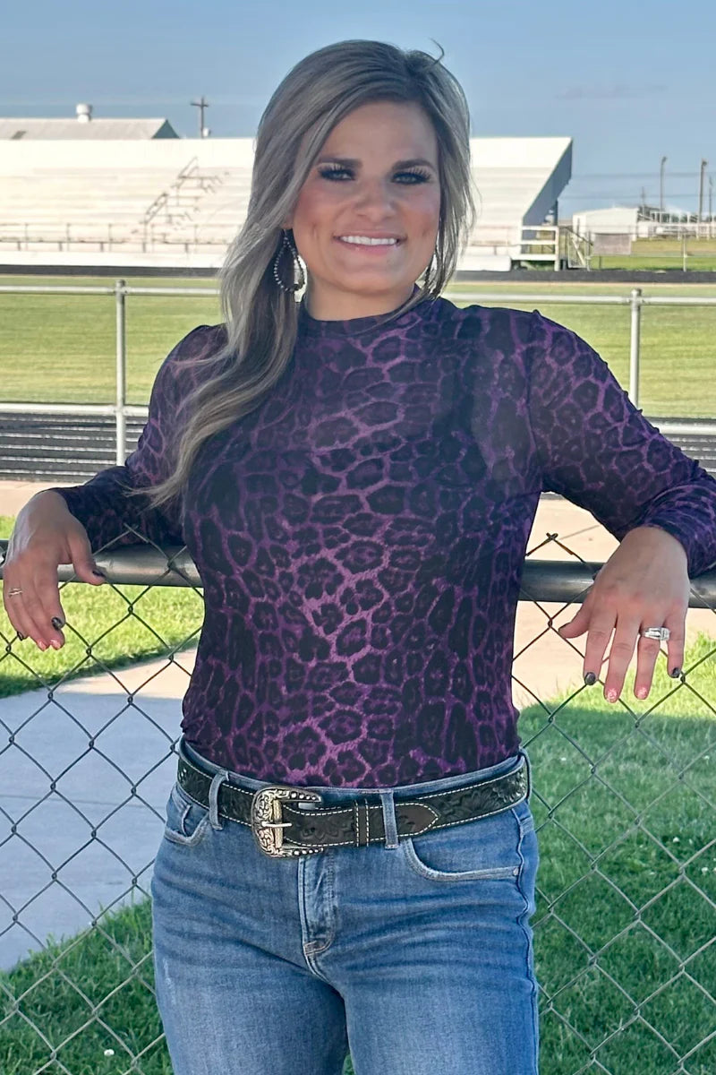 Sideline Spirit Mesh Top