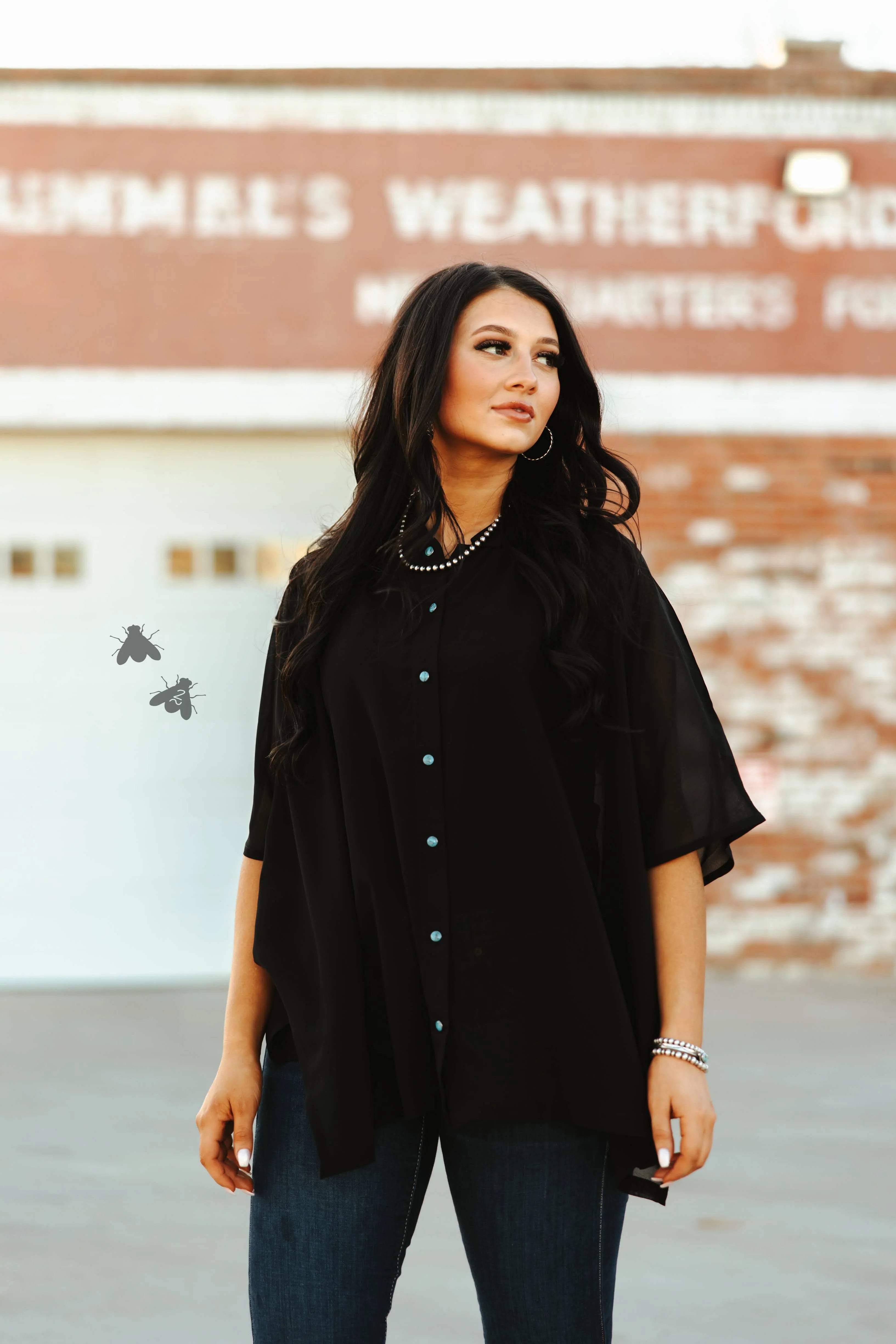 RESTOCKED*Go with the flow top