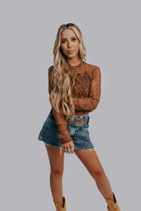 Saddle Lace Top