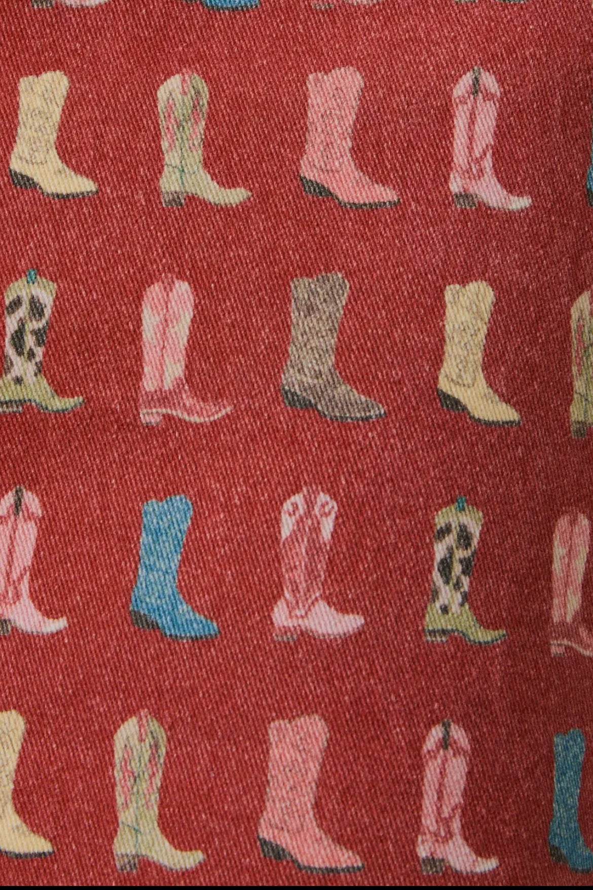 Boot Print Skirt