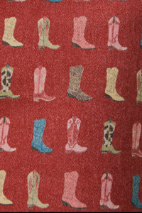Boot Print Skirt