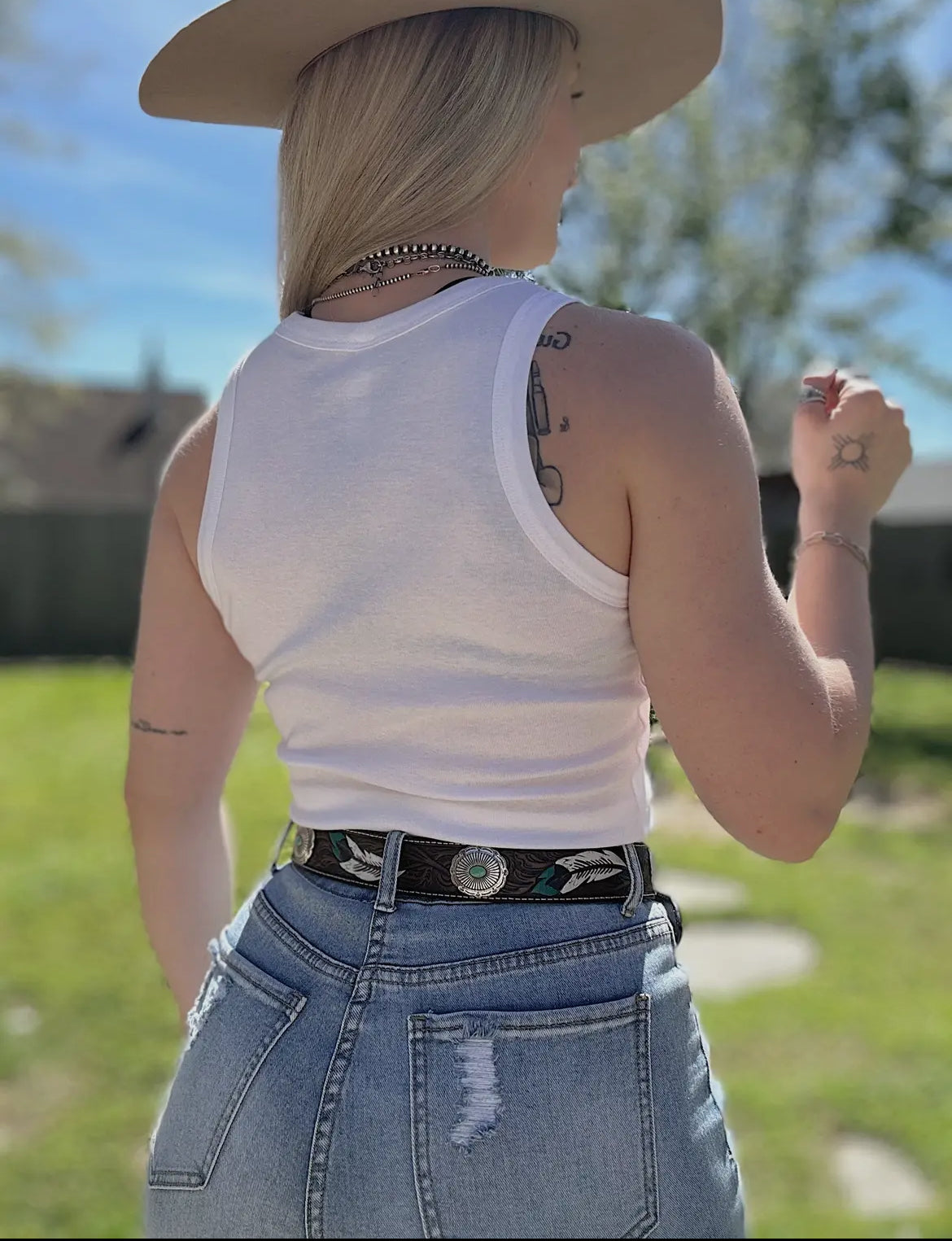 Buckin’ Horse Crop Tank