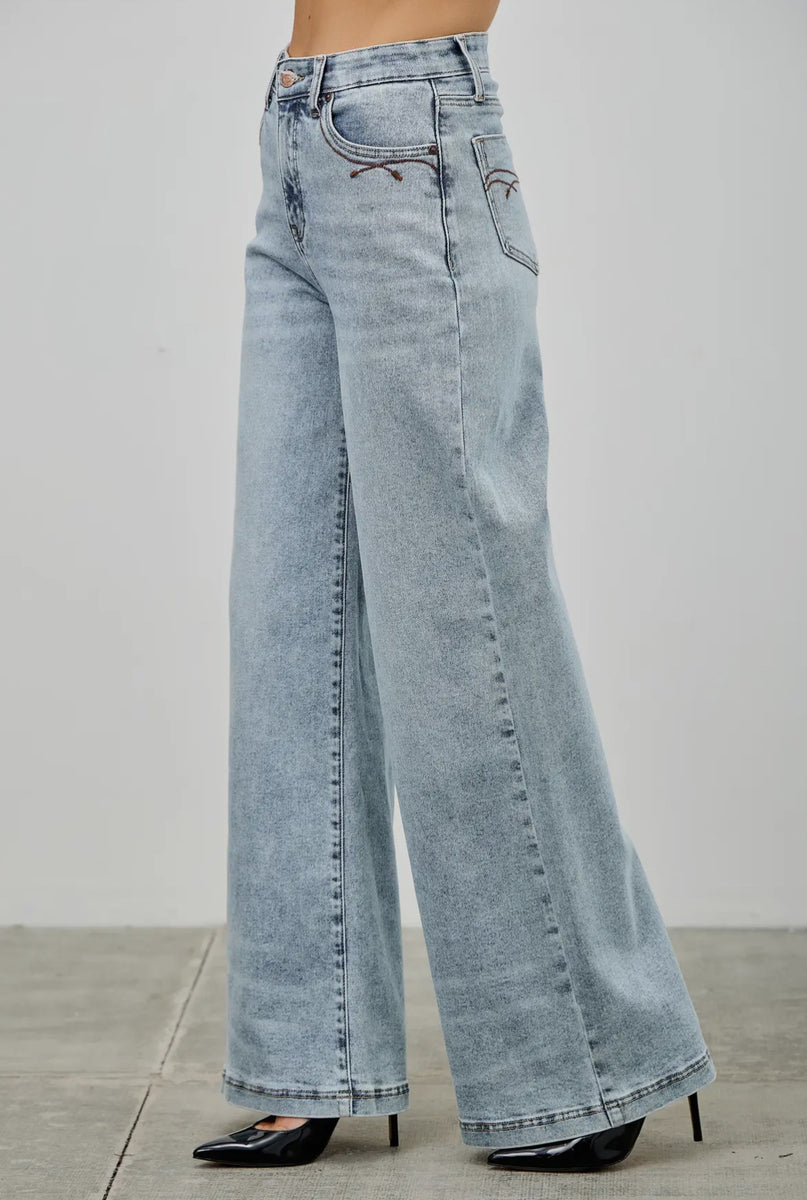 Rope Embroidered Jean – Chic.Texas