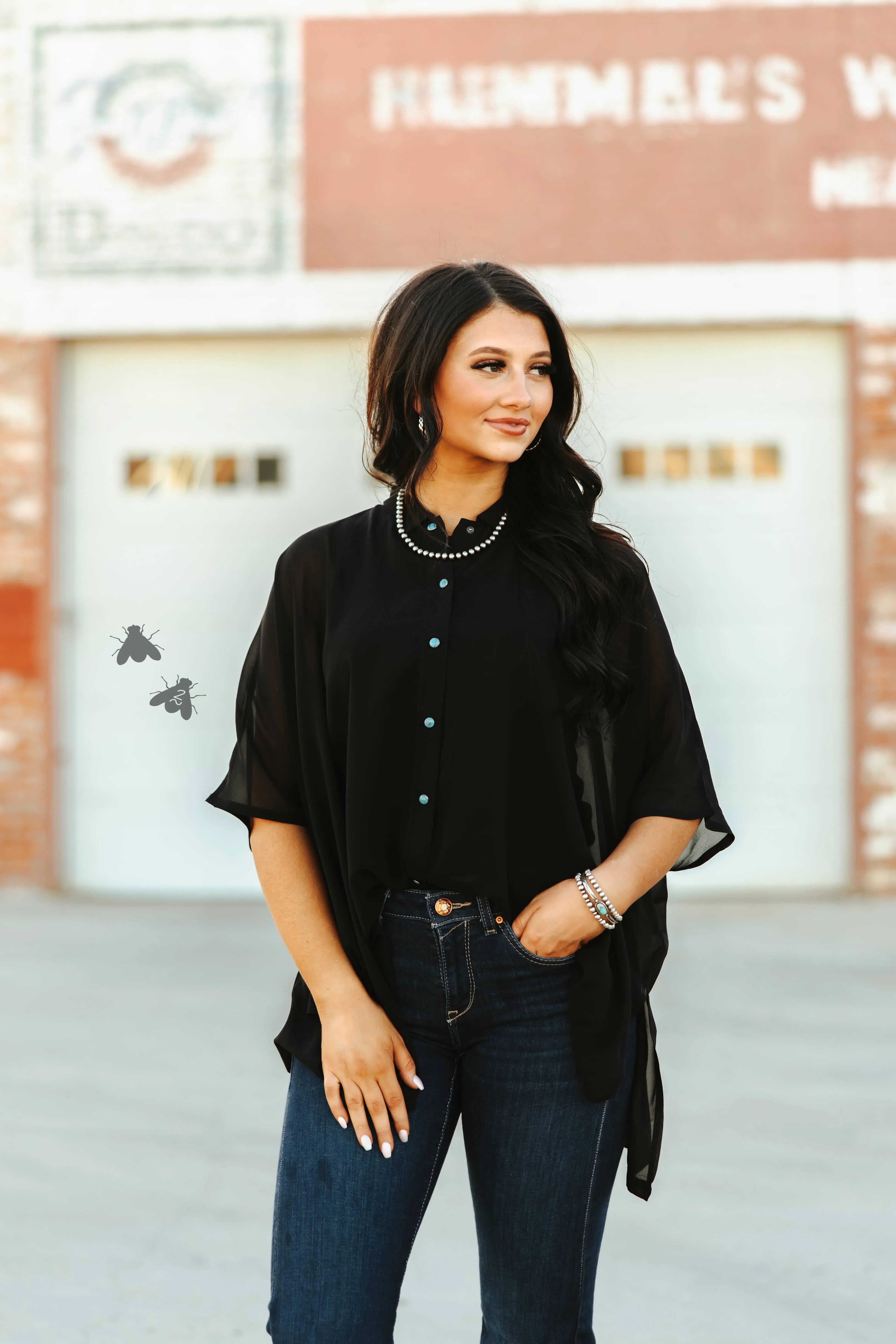 RESTOCKED*Go with the flow top