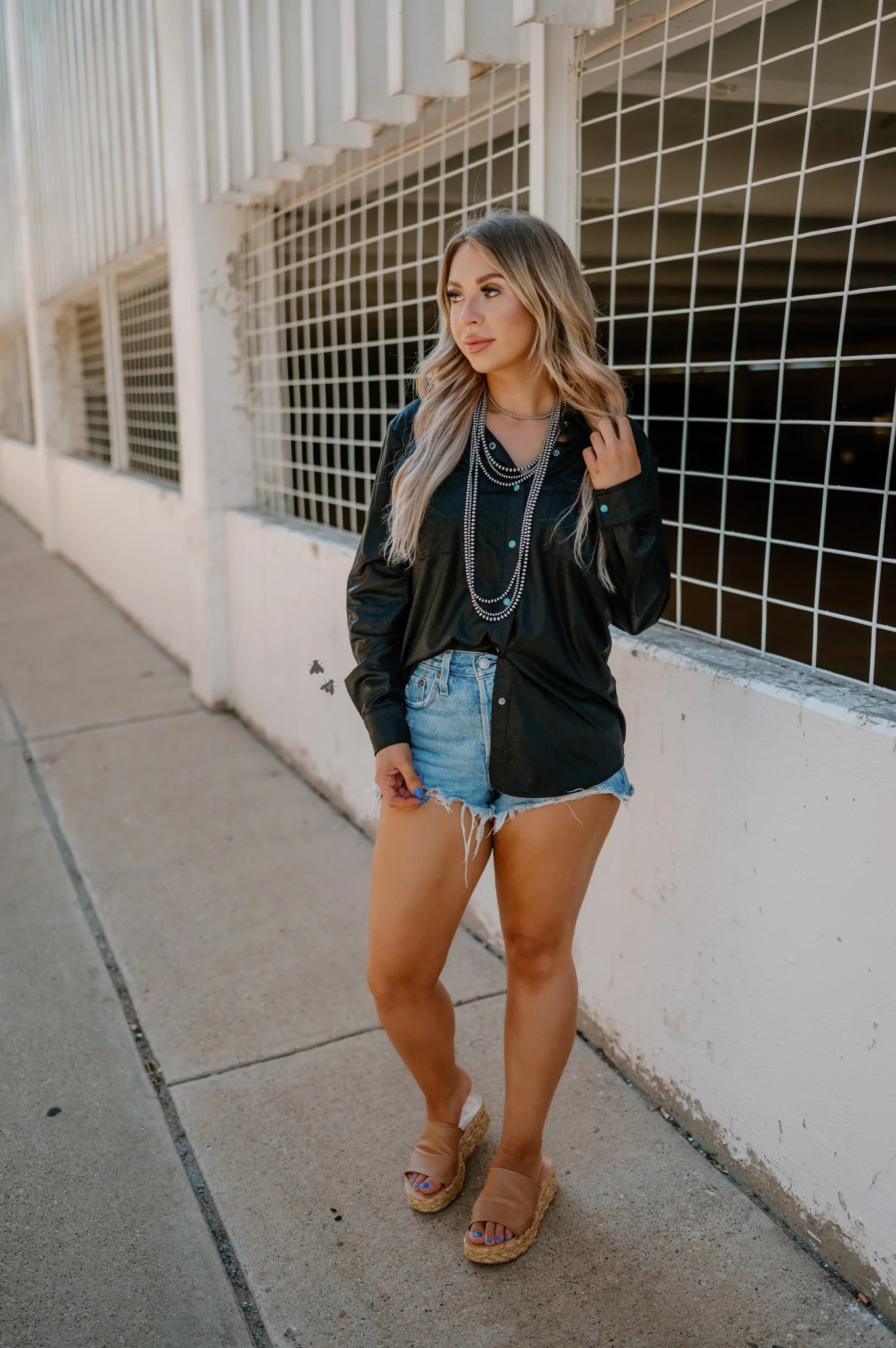 Leather Lux In Midnight