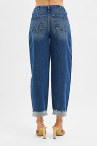 Cuffed Barrel Jean