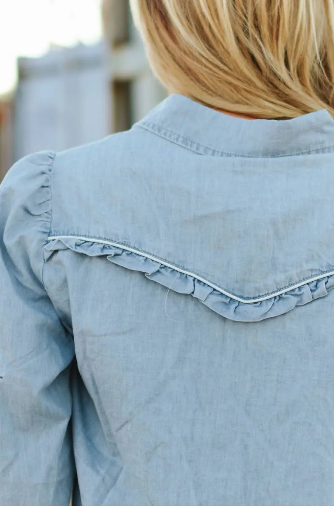 Rowdy in Ruffles Top L/S