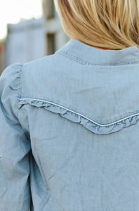 Rowdy in Ruffles Top L/S
