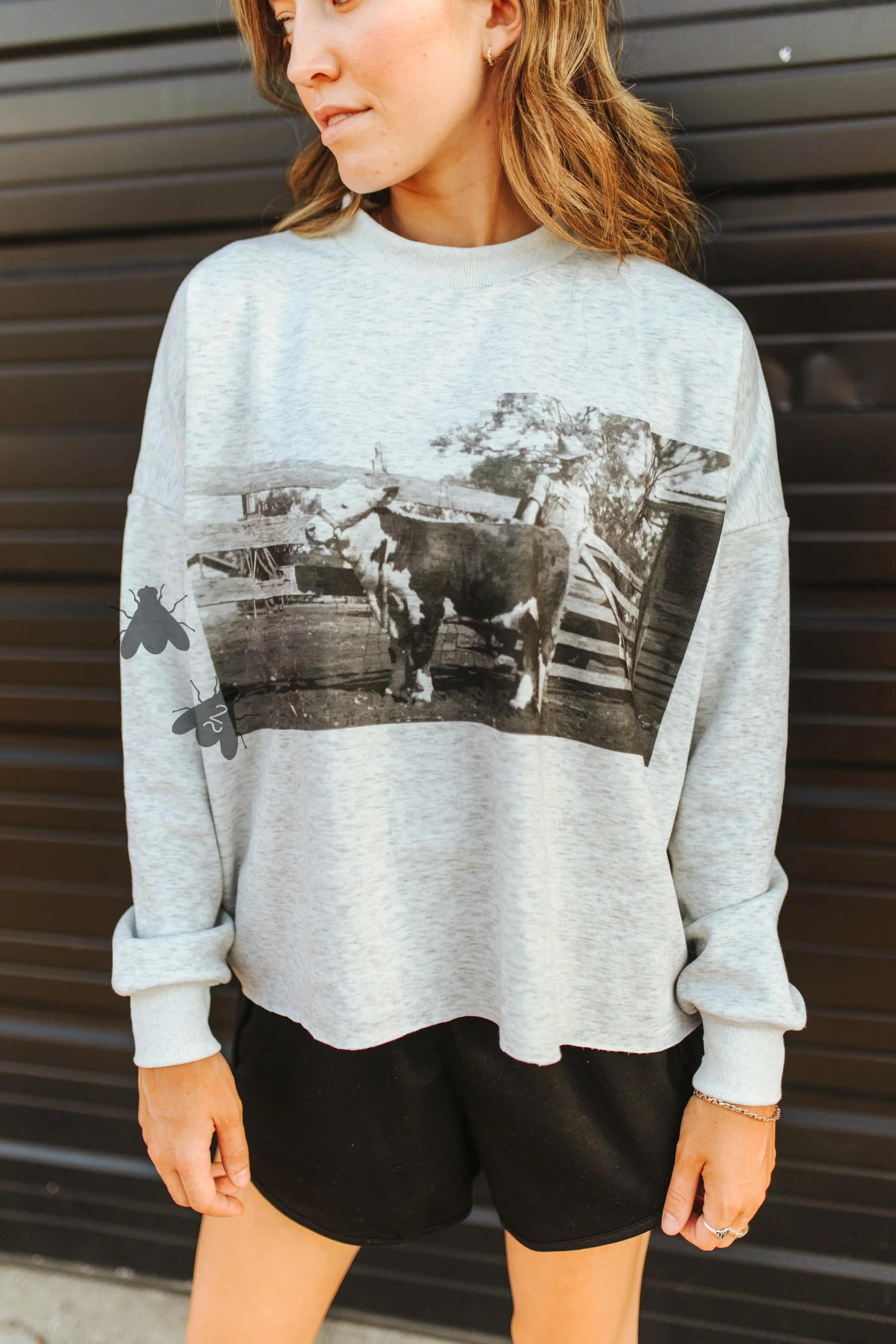 Old school graphic sweatshirt