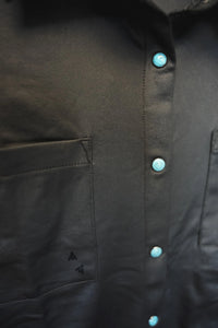 Leather Lux In Midnight