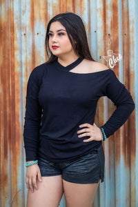 The Jen Top In Black