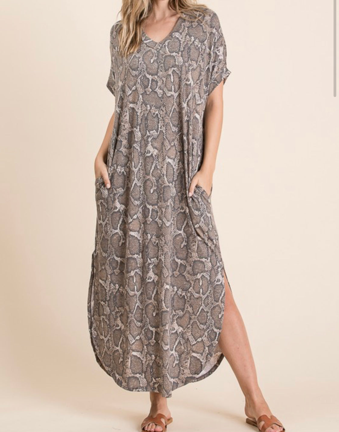 Snakeskin Maxi