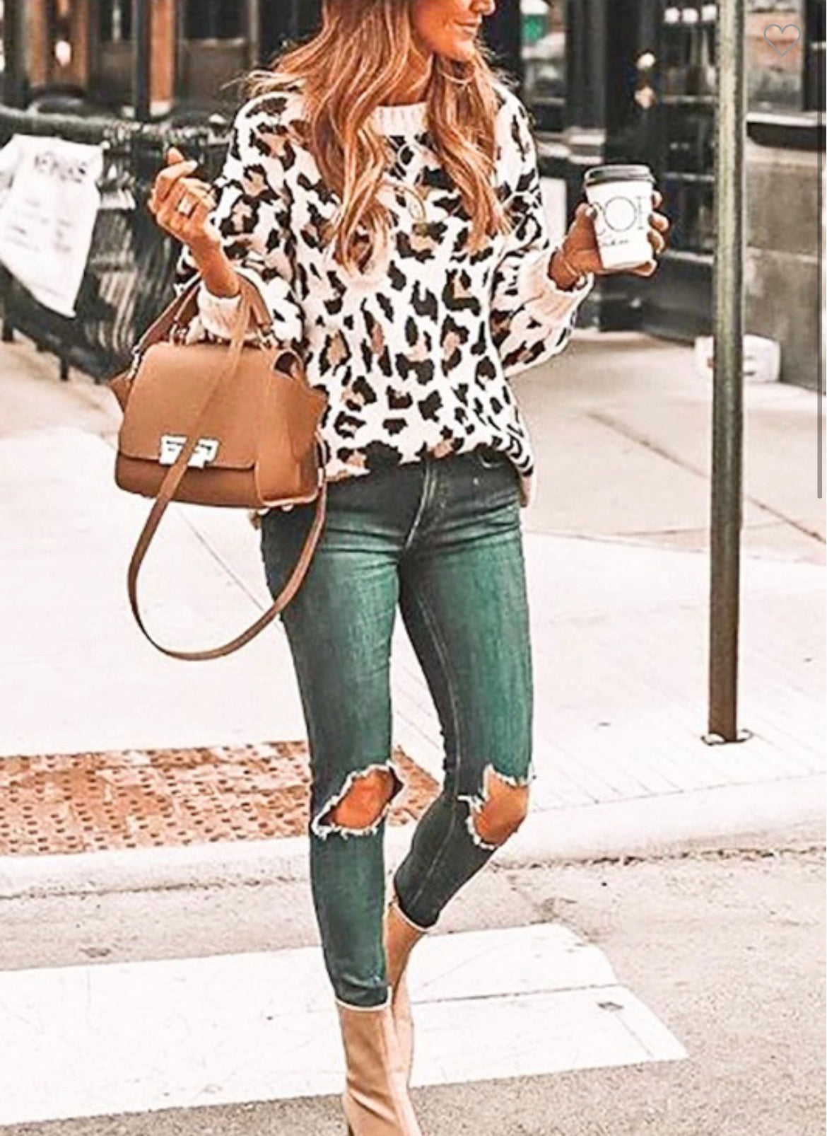 Comfy in Leopard Sweater