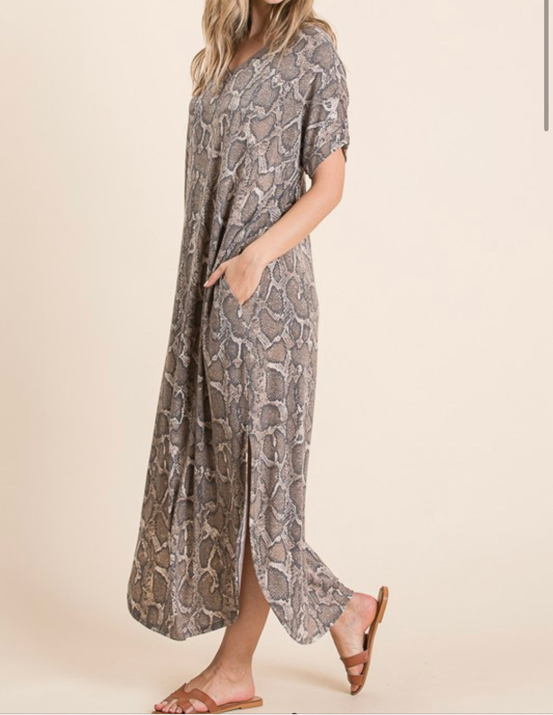 Snakeskin Maxi