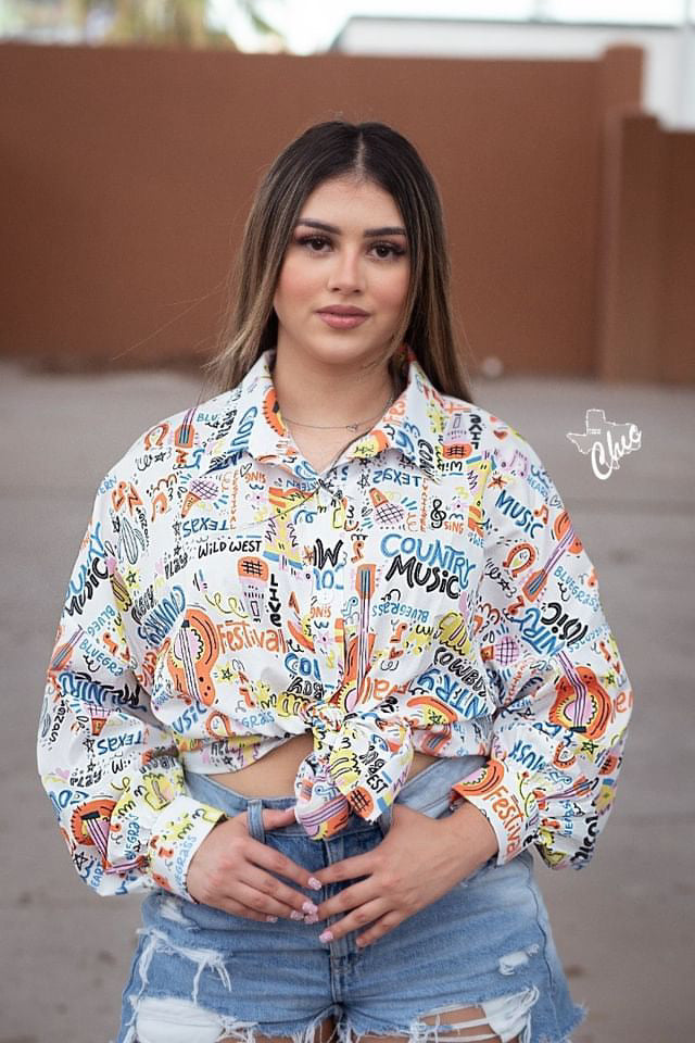 Nashville Button Down Top