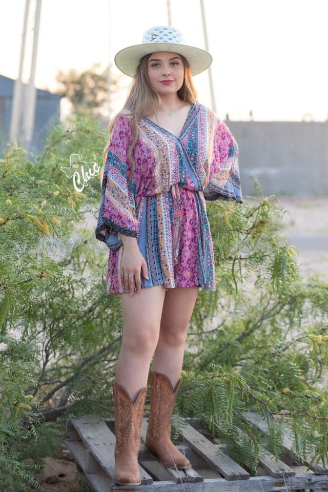 Fun Mix Print Romper