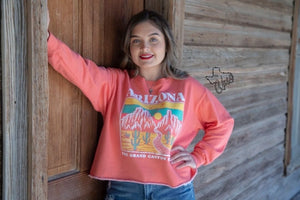 Arizona Cropped Sweatshirt
