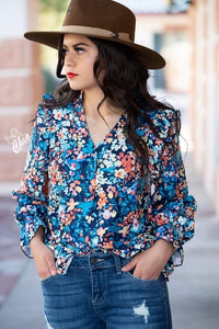 Falling for floral top